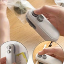 Mini Sellador De Bolsas 2 En 1 Con Carga USB – Conserva la Frescura de tus Alimentos