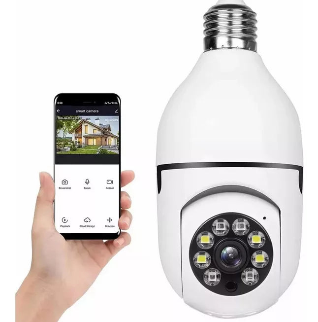 Cámara de Seguridad Inteligente Full HD 1080P – Protección Total 24/7